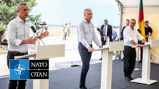 NATO Secretary General press conference at Exercise Griffin Storm 2023 in Lithuania🇱🇹, 26 JUN 2023