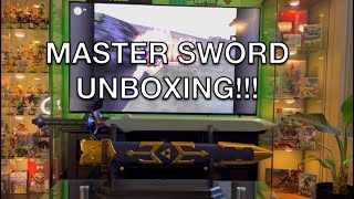 The Legend of Zelda master sword Proplica unboxing and review