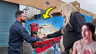 Picking Up Cassidy’s New Corvette Engine! What Is It?