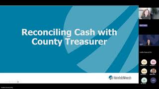 Reconciling to County Treasurer Agency Web