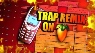 How I Made A Remix Trap Beat From Old Nokia Ringtones (FL Studio Tutorial)