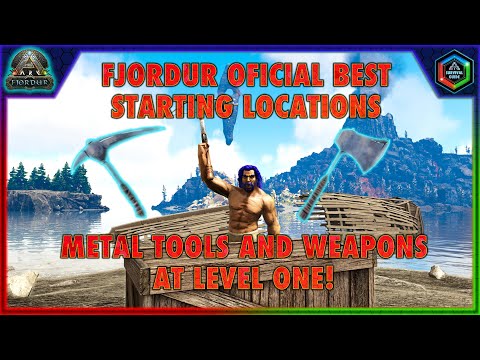 The Best Fjordur Official Starting Zones - Spawn With METAL Tools and Weapons!!!