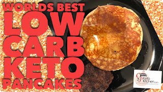 Worlds Best Low Carb Keto Pancakes | Keto Breakfast | Low Carb