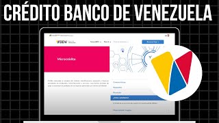 Cómo SOLICITAR Un Crédito En El Banco De Venezuela (Fácil y Rápido)