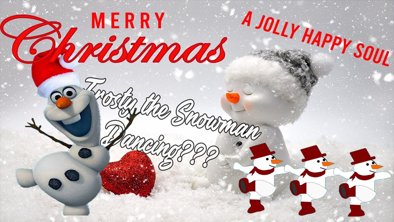 Frosty The Snowman - Jazz Saxophone Christmas Song | Dancing Frosty ...