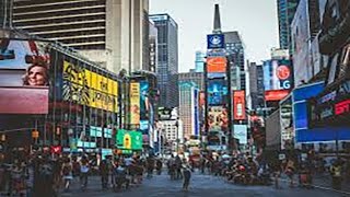 নিউইয়র্কের রাস্তায় - টাইম স্কোয়ার New Yorker Rastay - Time square