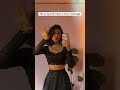 Black lehenga | Instalogy by T |#youtubeshorts #instareels #instagram #instalogybyt