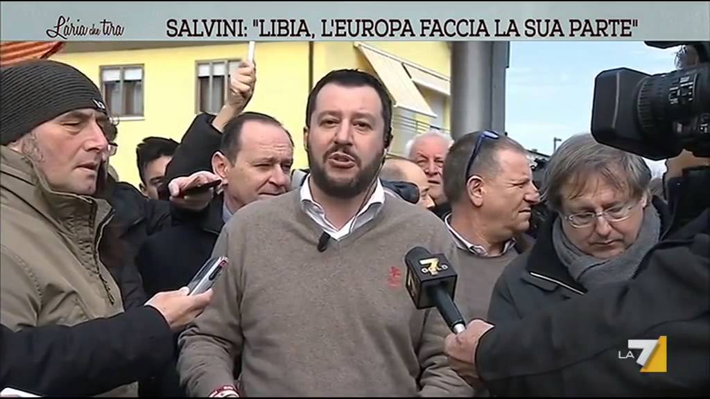 Sbarchi Immigrati, Salvini: 'Michele Serra è Un Poveretto' - YouTube