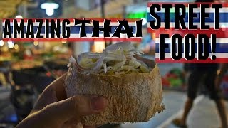 TRYING AMAZING THAI STREET FOOD!