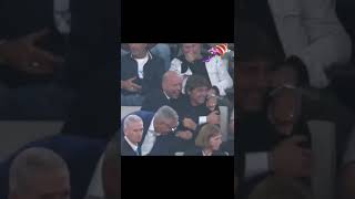Antonio Conte's reaction to Tottenham's last minute winner vs Marseille.