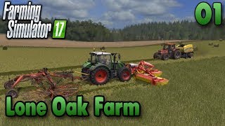 FS17 Timelapse - Lone Oak Farm #1 | Silage Bales | Gameplay