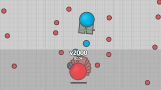 Diep.io FFA - Twin Former World Record: The Ultimate Spammer (1.2M)