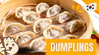 الدامبلينجز / الماندو الصيني الكوري بأسهل طريقة 🇰🇷👌 DUMPLINGS 🥟🔥