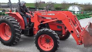 2004 Kubota M6800 Pre-Emission Tractor! Open Operator Station!