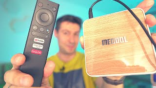 Better than Mi Box? The MeCool KM6 DELUXE runs Android TV, has Chromecast & Google Assistant!