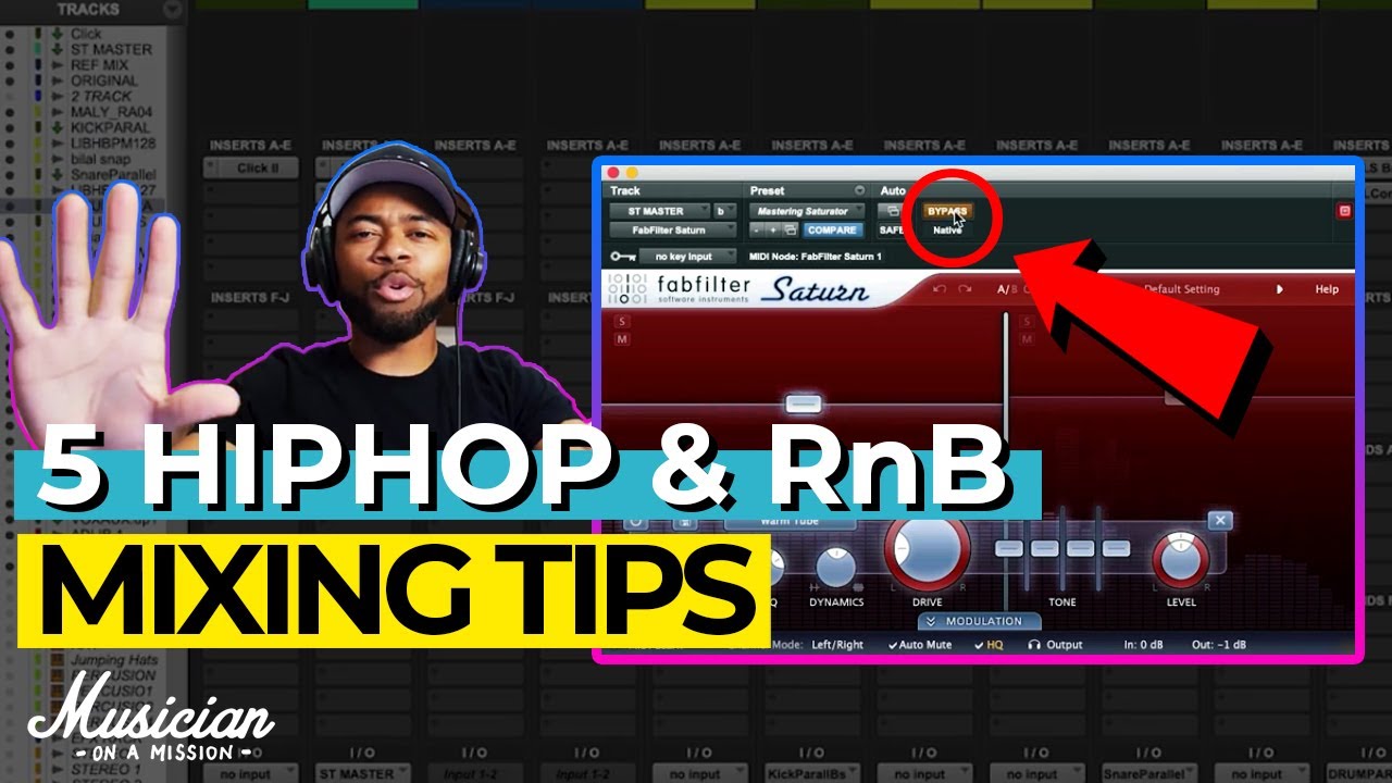 5 Tips For Mixing Hip Hop And R&B - YouTube