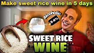 Sweet Rice Wine/ Koji / Sake / Brewing Time 4 to 5 days