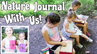 HOW TO START KID NATURE JOURNALS IN HOMESCHOOL | Nature Journaling at Lake Radnor Park Nashville