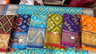 10% to 20% offer Traditional Handloom Pure Silk Cotton \u0026 Pochampally Ikkat Silk Festive season