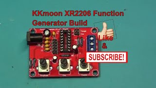 Building a Simple Function Gen Kit from Amazon - KKmoon XR2206