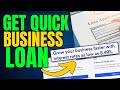 How to Get Quick Business Loan for Small Business