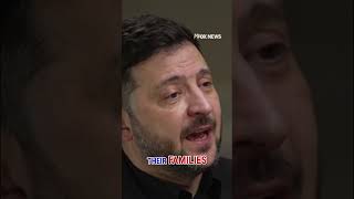 President Volodymyr Zelenskyy says country can't win without American support