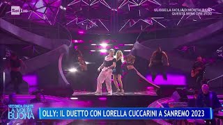 Sanremo 2025: il duetto di Olly con Lorella Cuccarini - La Volta Buona 17/02/2025