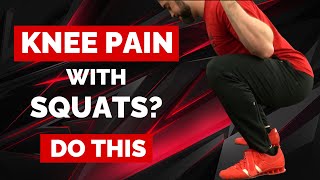 Knee Pain During Squats | Fix it in 3 Simple Steps