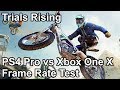 Trials Rising PS4 Pro vs Xbox One X Frame Rate Comparison