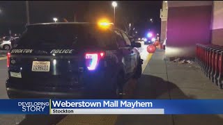 100 Teens Shut Down Part Of Stockton Mall
