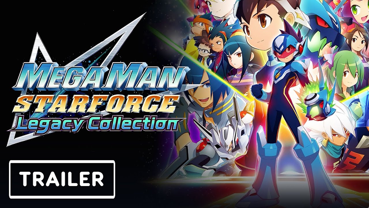 Mega Man Star Force Legacy Collection Official Announce Trailer