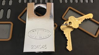 (187) Lockwood 234C45 Picked, Gutted \u0026 Dismantled - #StockLockSunday