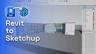 Revit to SketchUp using Speckle (You don't need a Studio License! 💵)