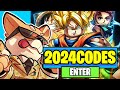 All WORKING Codes 2024 (Anime Switch)