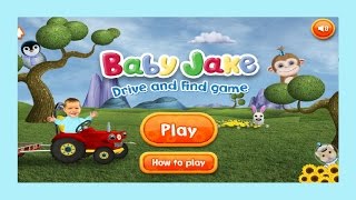 Baby Jake Drive And Find - Cbeebies