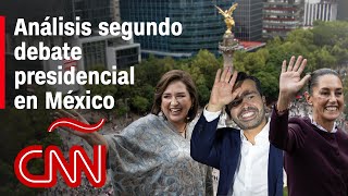 Análisis del segundo debate presidencial en México