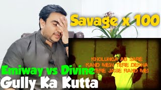 EMIWAY - GULLY KA KUTTA Reaction | Emiway Reply to Divine | Divine Diss Emiway