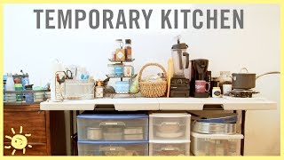 8 TIPS to Survive in a Temporary Kitchen