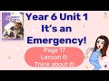 【Year 6 Academy Stars】Unit 1 | It's An Emergency! | Lesson 8 | Think About It | Page 17