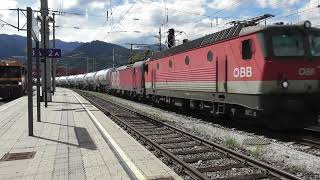 Trains at Bruck an der Mur bahnhof