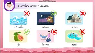 สื่อวีดิทัศน์การสอนวิชาภาษาไทย เรื่อง อักษรนำและคำควบกล้ำ