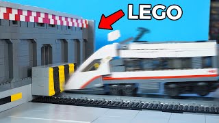 Crash Testing LEGO Trains!