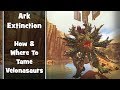 Ark | Extinction - How and Where to Tame Velonasaurs