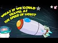What if We Could Travel at the Speed of Light? | Travelling Faster than Light | The Dr. Binocs Show