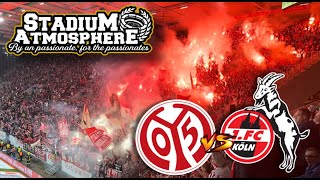 Mainz 05 - 1.FC Köln atmosphere🔥🤯