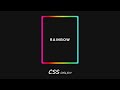 CSS Rainbow Border | CSS Animation