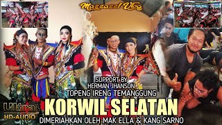 HD AUDIO | TOPENG IRENG TEMANGGUNG || KORWIL SELATAN BERSAMA KANG SARNO & MAK ELLA