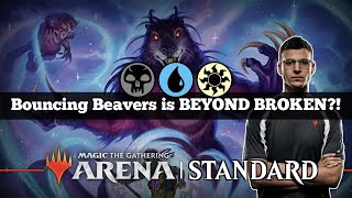 Bouncing Beavers is BEYOND BROKEN?! | Esper Ninjas | Standard Bo3 | TMT Early Access | MTG Arena