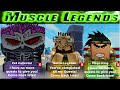 💪Muscle Legends 🔥 All quest completed✔️