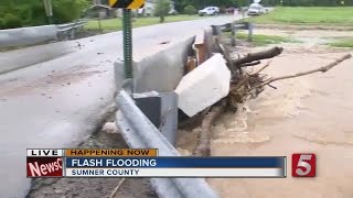 Flash Flooding Hits Sumner County